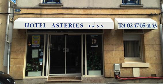 Hotel Asteries Tours Exterior foto
